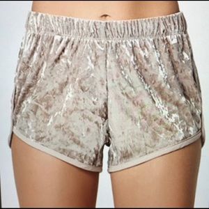 Velvet Shorts